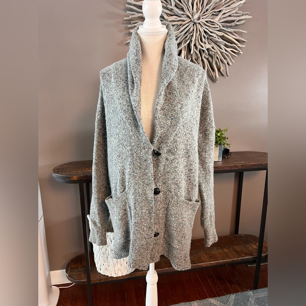 Anthropologie cottage core‎ grandpa style cardigan.